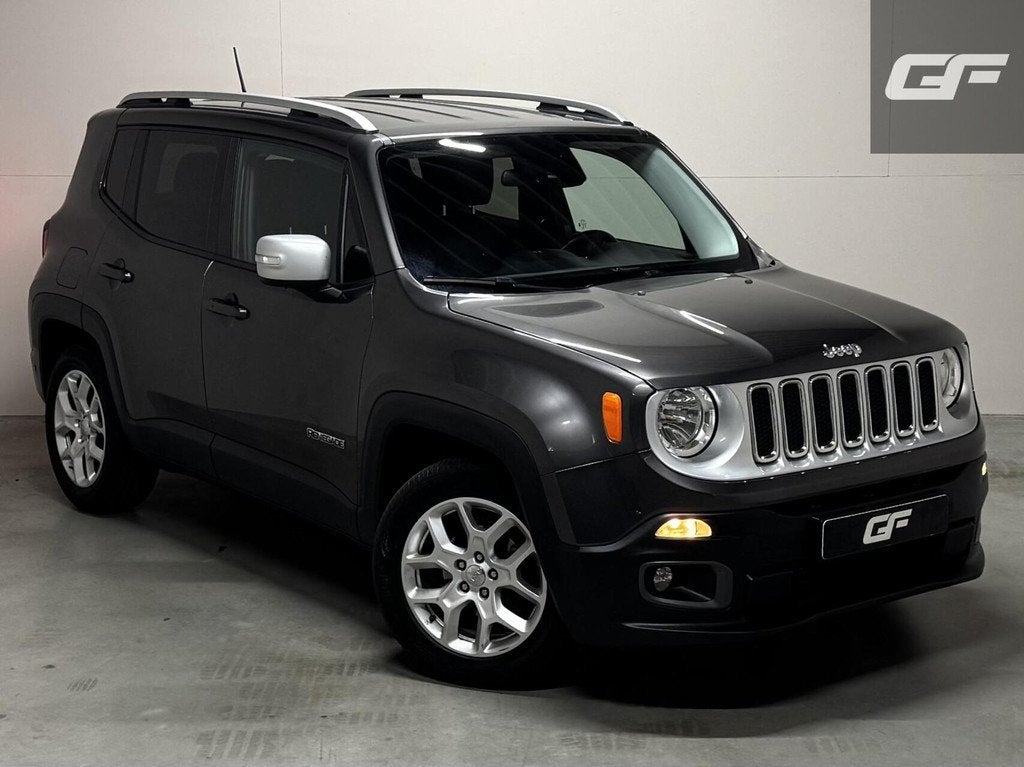 Jeep Renegade 1.4 MultiAir Limited Leer CarPlay Cruise Camer, Auto's, Jeep, Gebruikt, 4 cilinders, Met garantie (alle), Leder