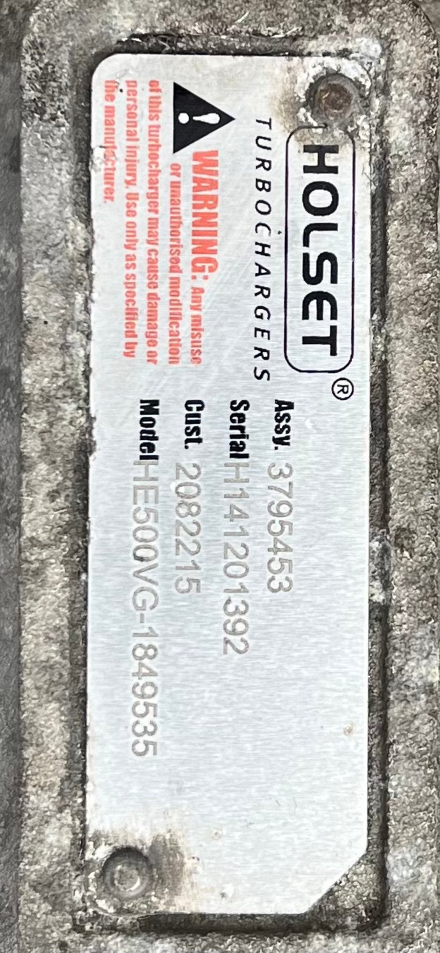 Holset turbo:HE500VG-1849535, Ophalen of Verzenden, Gebruikt, Scania, Motor en Toebehoren