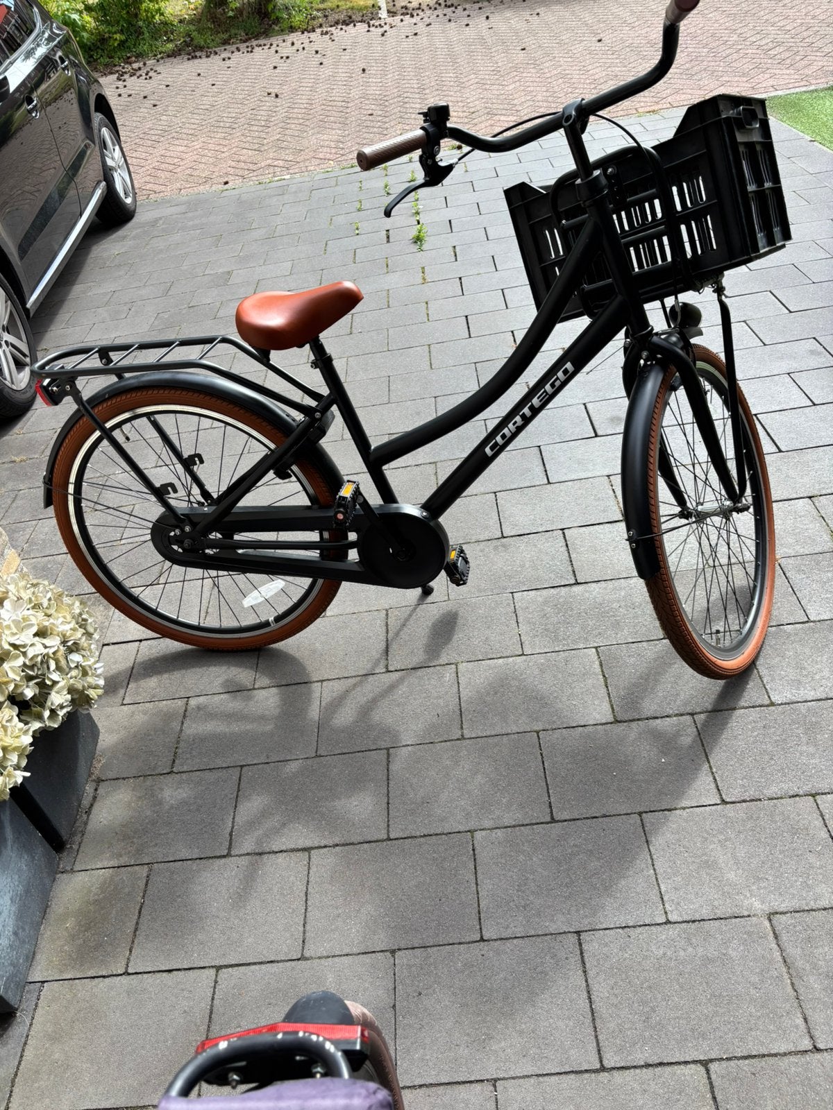 Zo goed als nieuwe fiets, 3 maanden oud, zonder mandje, Fietsen en Brommers, Fietsen | Dames | Damesfietsen, Ophalen, Zo goed als nieuw