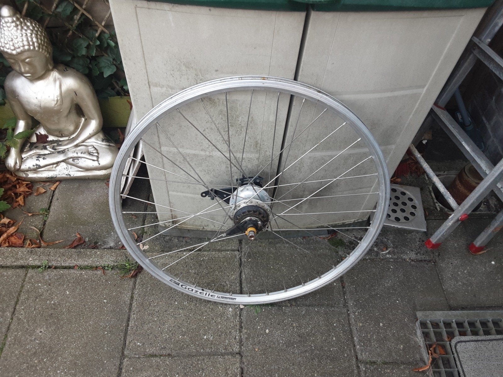 gazelle 28 inch nexus achterwiel, 7 speed,rollerbrake rem, Ophalen of Verzenden, Zo goed als nieuw, Shimano Nexus