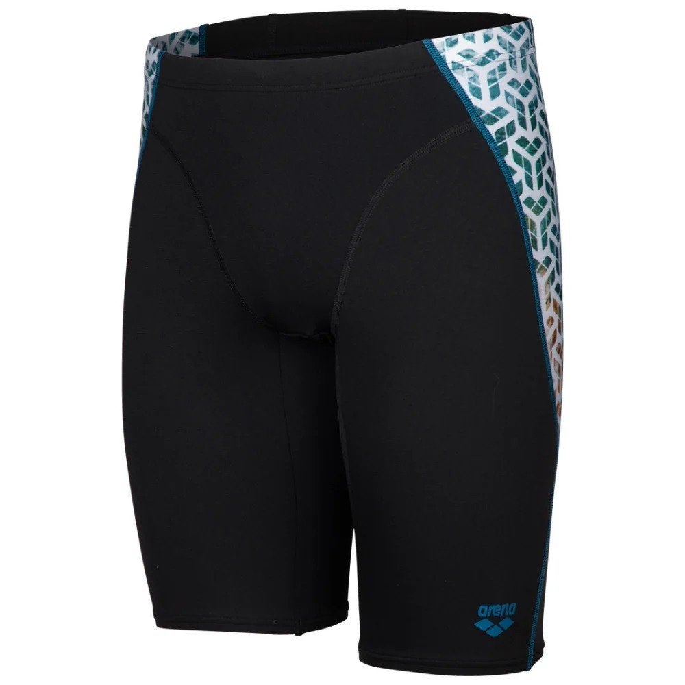 Nieuwe Arena Men Planet Water Swim Jammer Black White Multi, C.da Cisterna, 84/85 62029 Tolentino (MC) Italië, Zwart, Overige maten