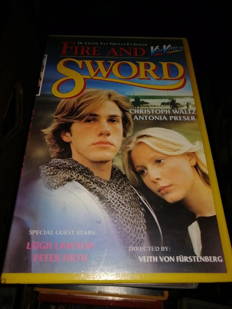 VHS ex-rental - Fire And Sword, Vanaf 16 jaar, Ophalen of Verzenden, Gebruikt, Horror