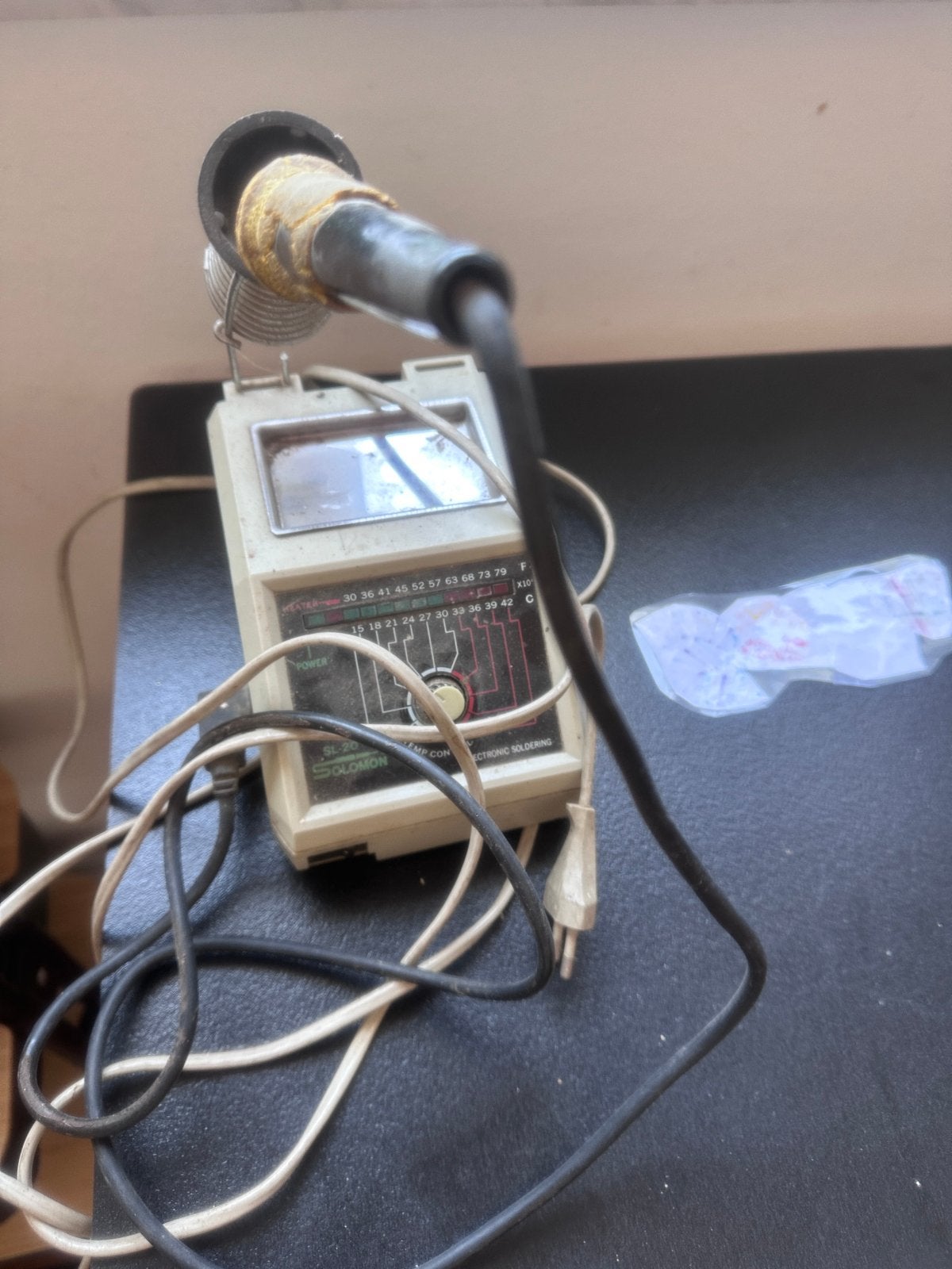 Solomon SL-20 Soldeerstation met temperatuurregeling, Ophalen, Gebruikt, Overige typen, Overige merken