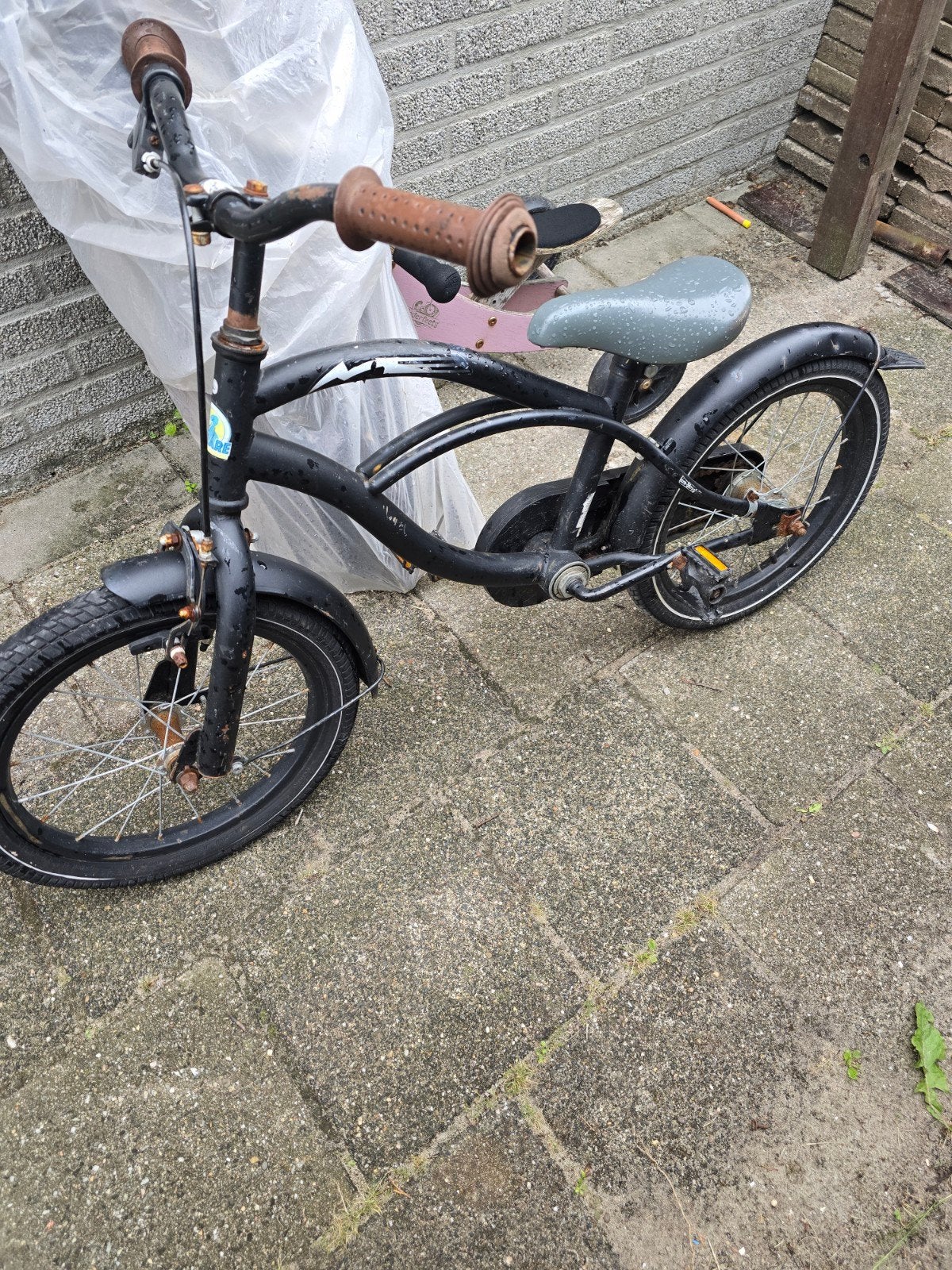 Fiets, Ophalen of Verzenden, Staal, 24 inch of meer