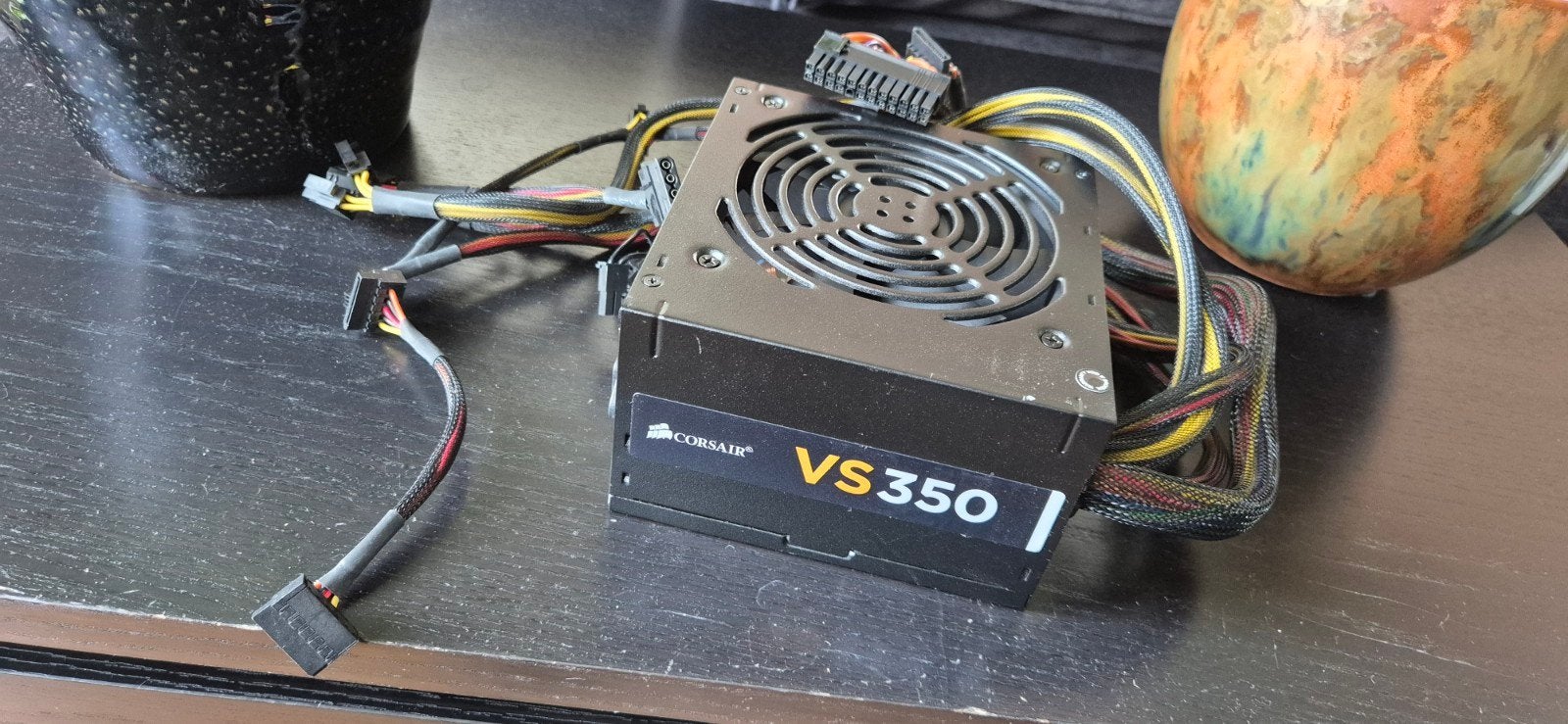 Corsair VS350 Voeding - ZGAN, Ophalen of Verzenden, Zo goed als nieuw