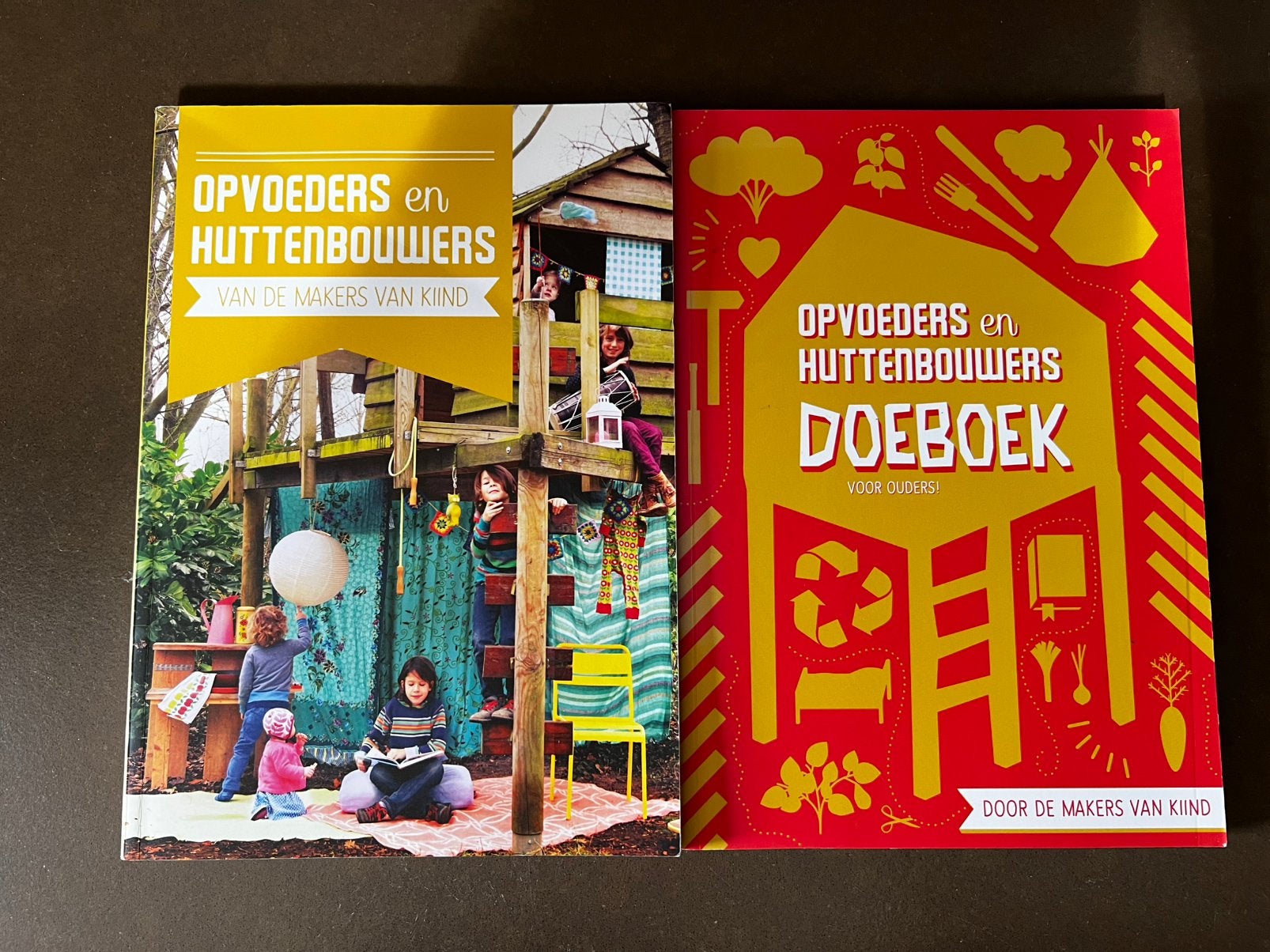 Opvoeders en Huttenbouwers + Doeboek voor ouders (2 boeken), Boeken, Ophalen of Verzenden, Zo goed als nieuw, Opvoeding tot 6 jaar