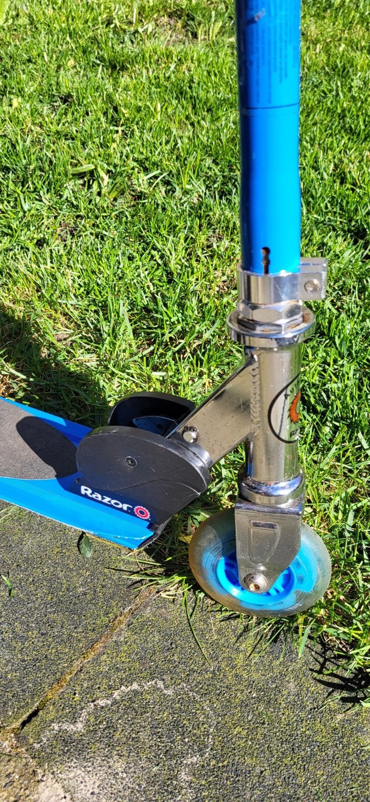 Opvouwbare Razor step - Blauw, Fietsen en Brommers, Steps, Gebruikt, Gewone step, Ophalen