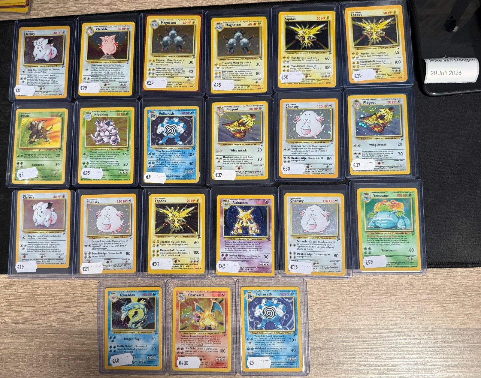 Base 2 set Holo’s, Ophalen of Verzenden, Zo goed als nieuw