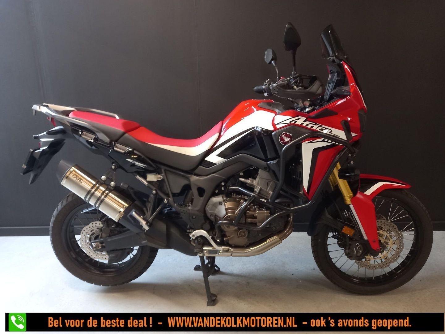 HONDA CRF 1000 L AFRICA TWIN DCT (bj 2017) Complete motor !, 2 cilinders, HONDA, Bedrijf, Onbekend
