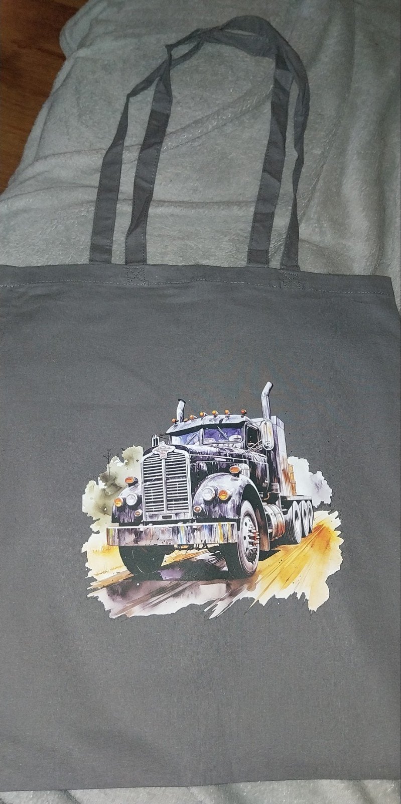 Nieuwe Katoenen Tas met Vrachtwagen Print, Ophalen of Verzenden, Nieuw