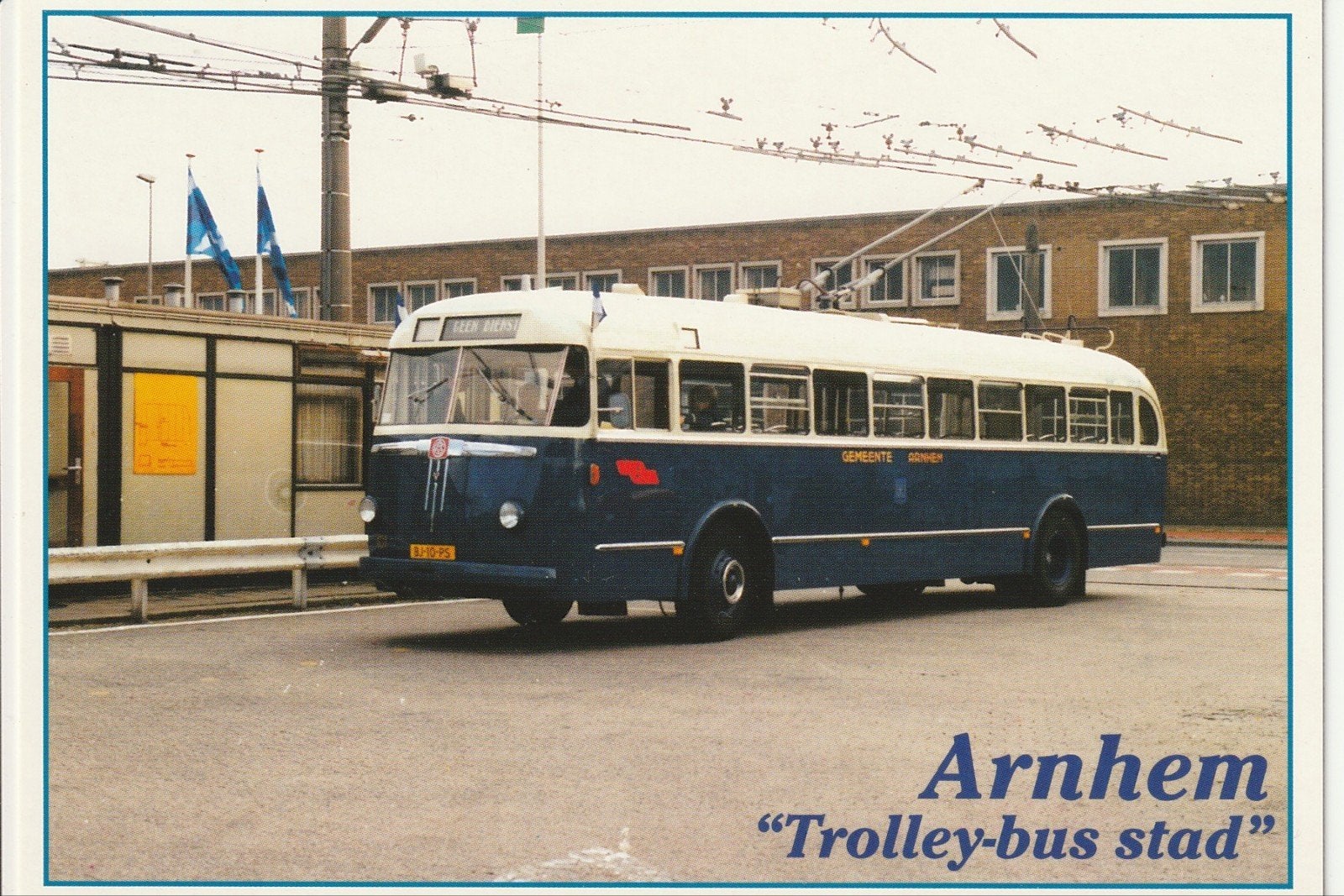 ARNHEM TROLLEY-BUS STAD MUSEUMBUS BUT EEC VERHEUL GVA GVM, Ophalen of Verzenden, 1980 tot heden, Ongelopen, Gelderland