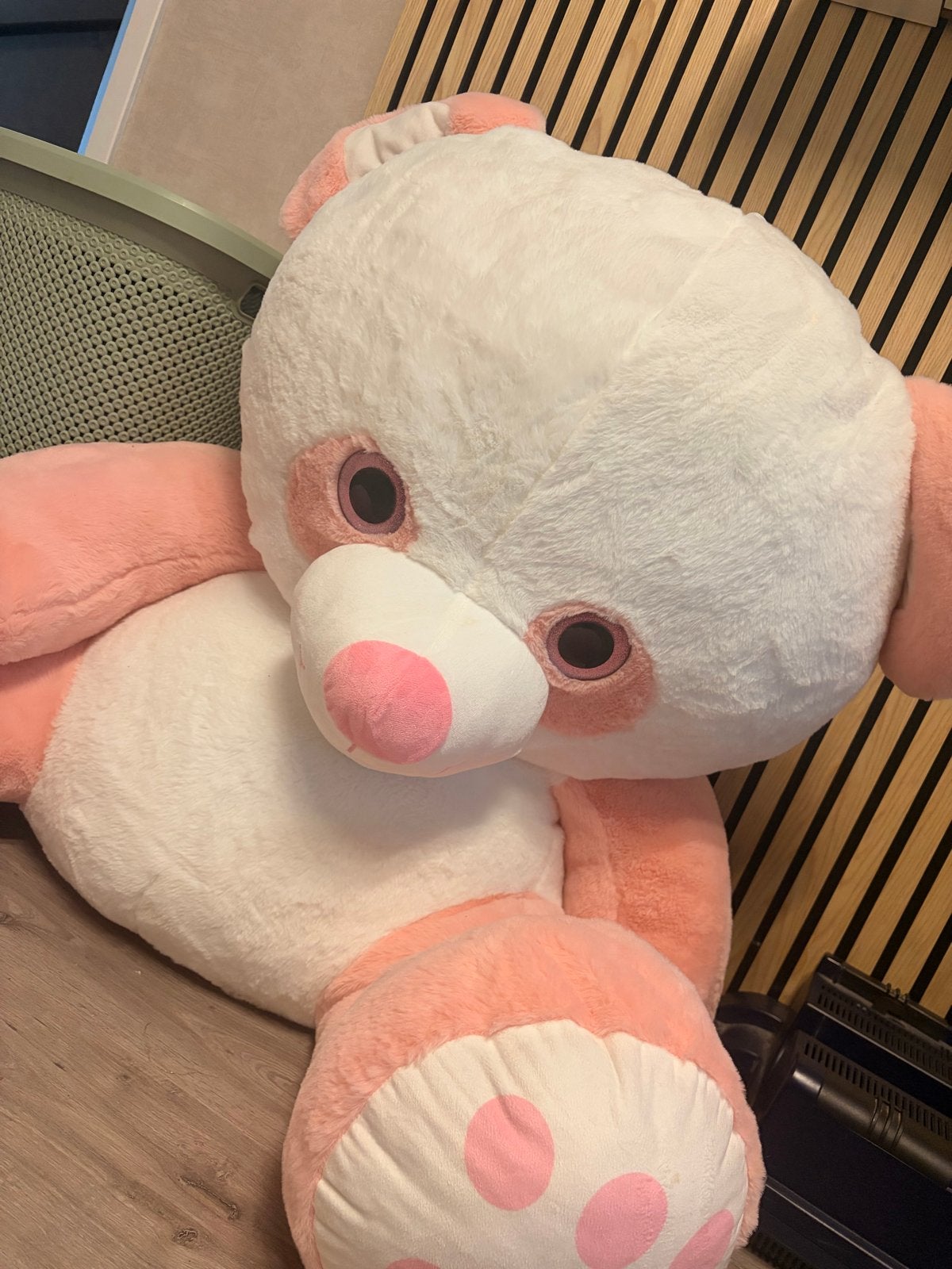 XXL Roze Knuffelbeer - Perfect Cadeau of Decoratie, Kinderen en Baby's, Speelgoed | Knuffels en Pluche, Beer, Nieuw, Ophalen of Verzenden