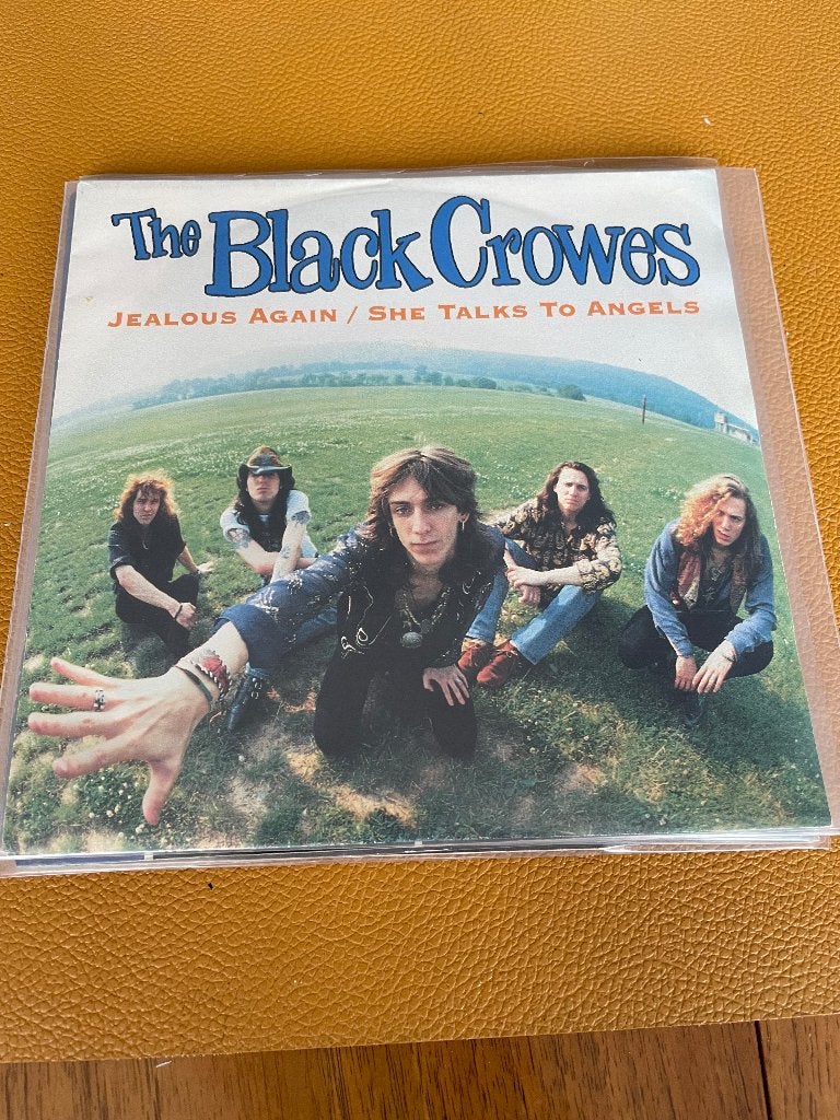 Single The Black Crowes - Jealous again, Gebruikt, 1990 - 1999, 7 inch, Single