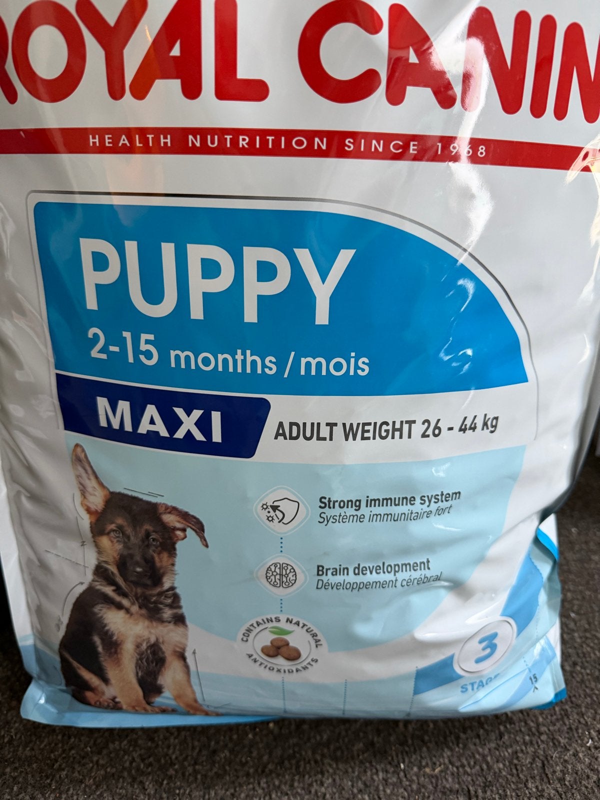 Royal Canin Maxi Puppy - 15 kg - Hondenbrokken €60,-, Dieren en Toebehoren, Dierenvoeding, Ophalen, Hond