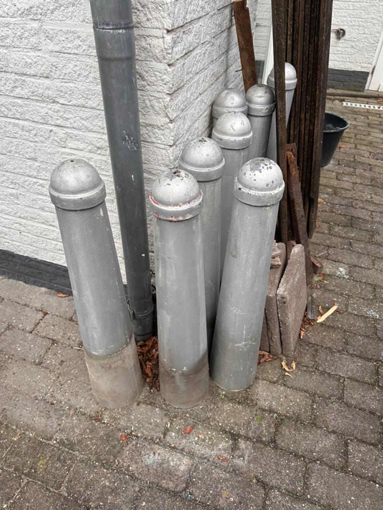 Amsterdammertjes, Tuin en Terras, Ophalen of Verzenden, Zo goed als nieuw, IJzer, Sierhekwerk