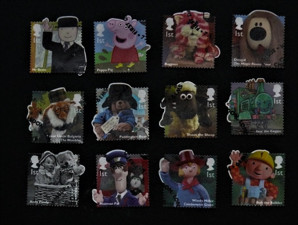 UK / Engeland 2014 Personages uit Kinderboeken, Postzegels en Munten, Postzegels | Europa | UK, Verzenden, Gestempeld