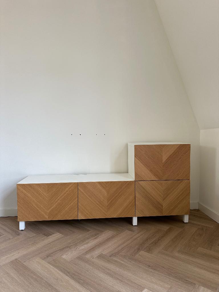 IKEA Besta kast, Ophalen, 100 tot 150 cm, Zo goed als nieuw, Minder dan 100 cm