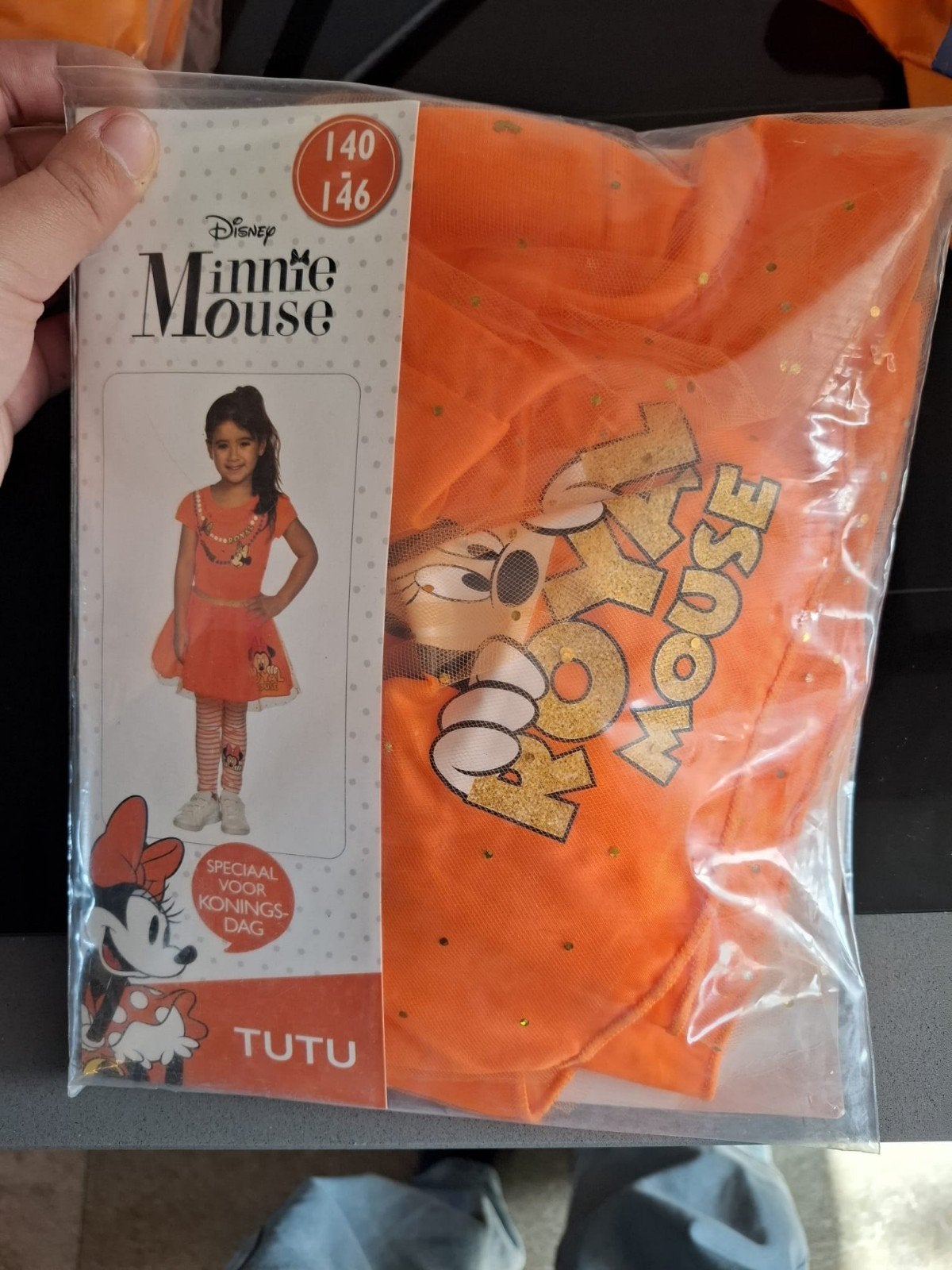 Nieuwe Minnie Mouse Tutu Rok -  (Maat 140/146), Ophalen of Verzenden, Nieuw, Disney Minnie Mouse, Meisje