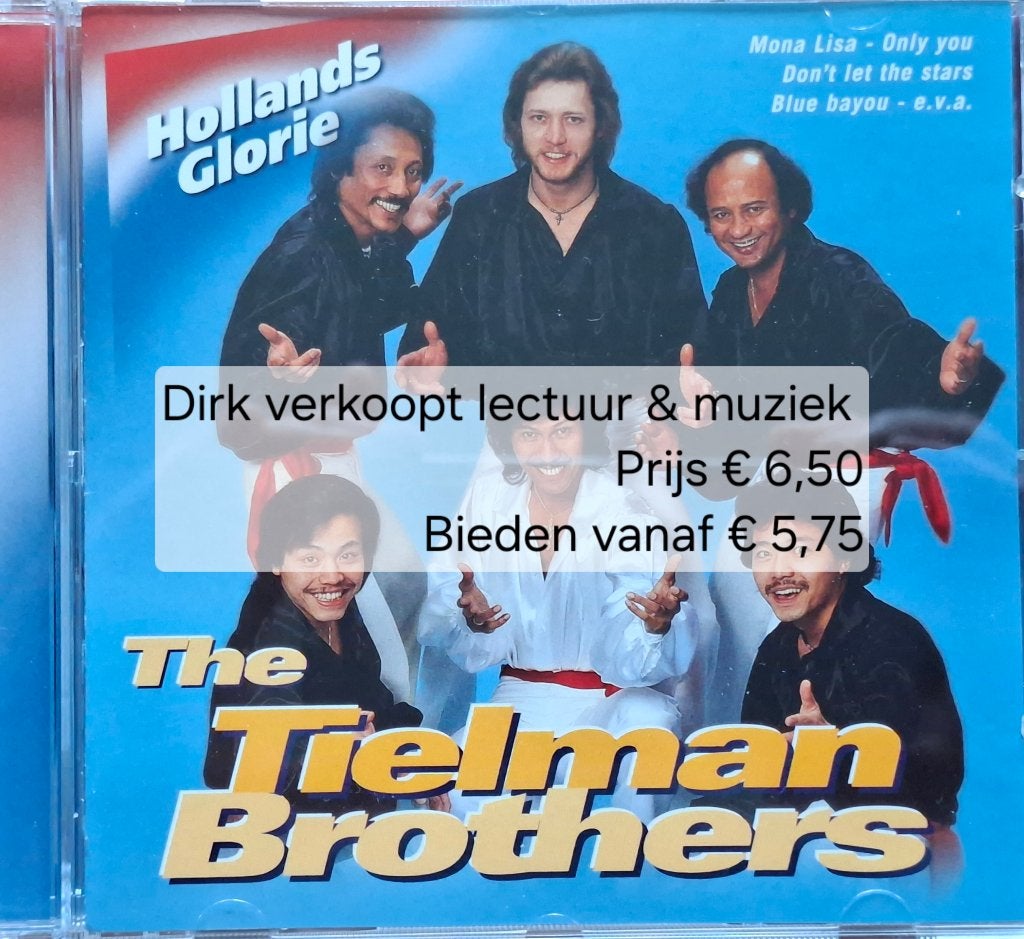 The Tielman Brothers; Hollands Glorie (2002, NL), Cd's en Dvd's, Ophalen of Verzenden, Zo goed als nieuw, Verzamelalbum, Rock-'n-roll