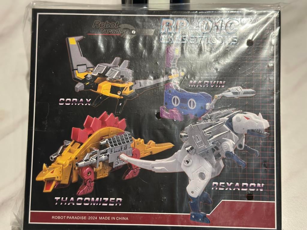 Robot Paradise RP-01C Cassetticons Transformers Figuren, Overige generaties, Ophalen of Verzenden, Nieuw