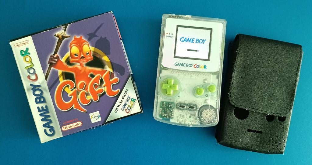 Game Boy Color Custom Backlight + Gift ophalen, Ophalen of Verzenden, Refurbished, Game Boy Color, Met beschermhoes of tas