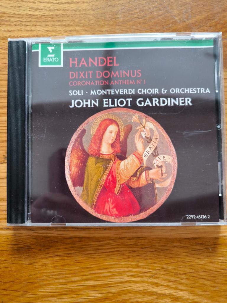 Händel. Dixit Dominus, Ophalen of Verzenden, Zo goed als nieuw
