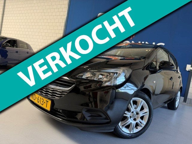 Opel Corsa 1.4 Bi-Fuel Edition /bj.2017 / 5 deurs / kleur: z, Auto's, Voorwielaandrijving, Stof, Gebruikt, 1137 kg