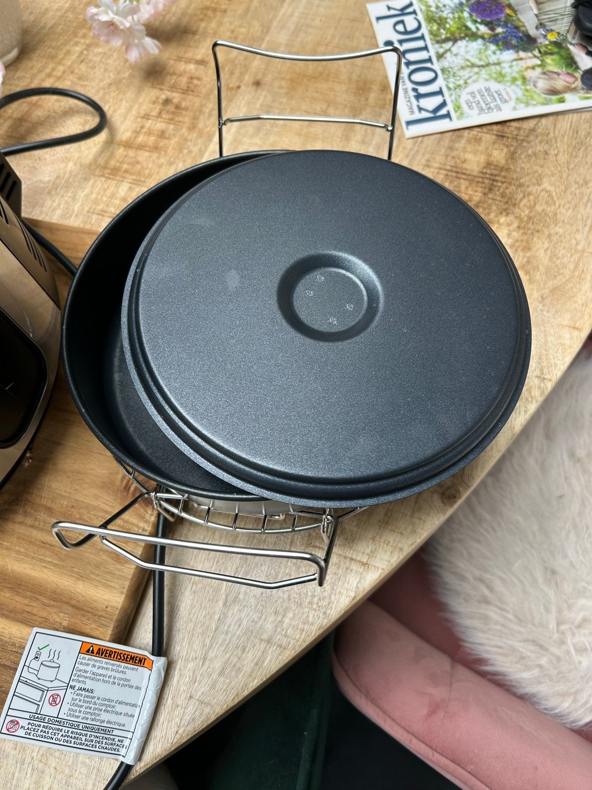 Ninja Foodi Multicooker OL750EU, Witgoed en Apparatuur, Airfryers, Ophalen, Zo goed als nieuw, Airfryer, 1500 gram of meer