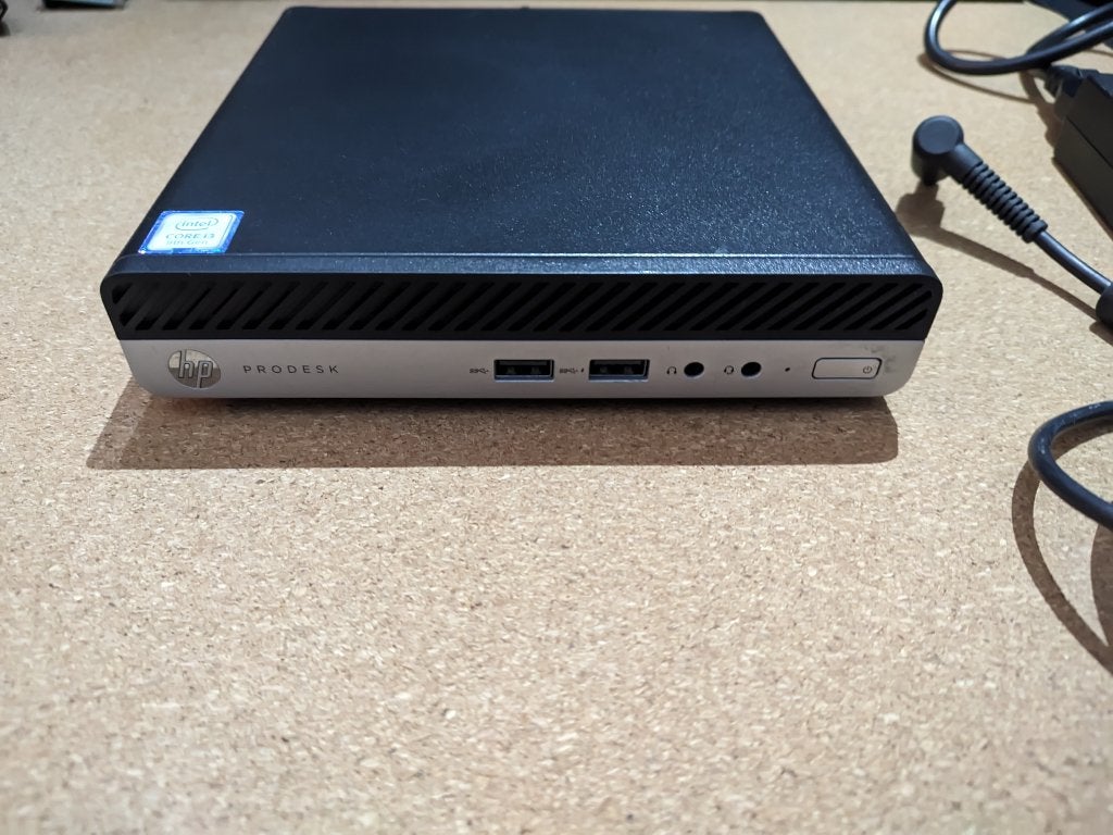 HP Prodesk G5 400 Desktop Mini, Ophalen of Verzenden, Zo goed als nieuw