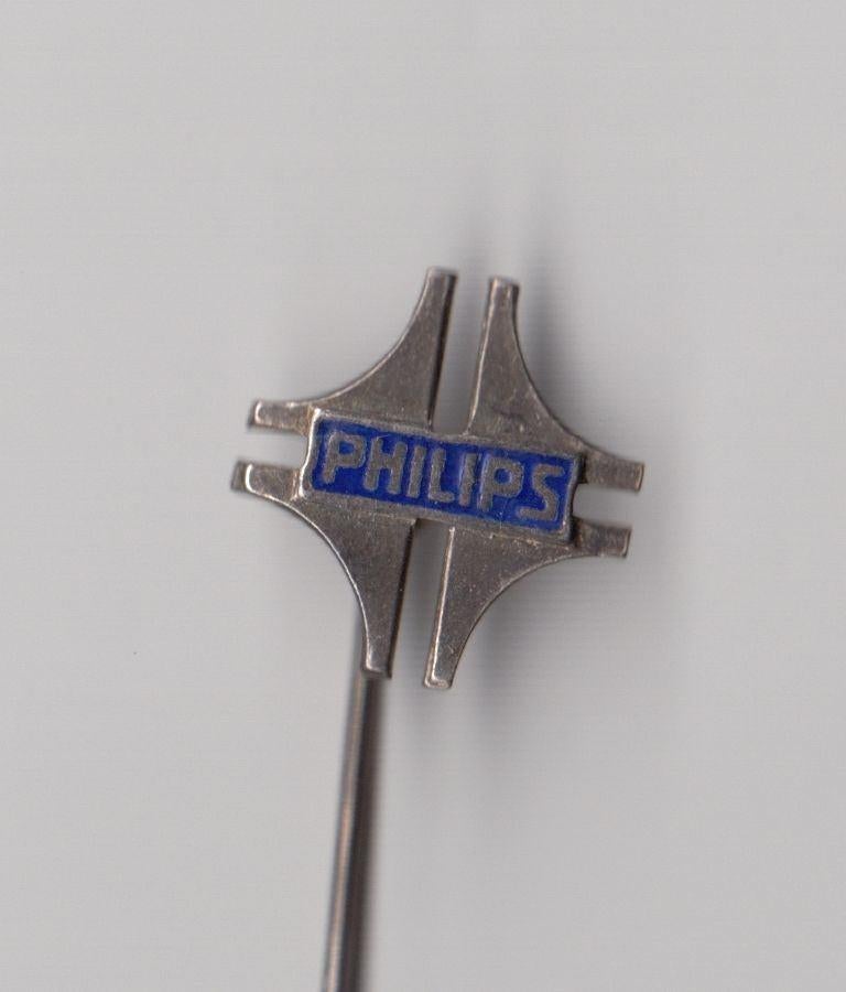Philips Radio emaille speldje, Verzamelen, Gebruikt, Niet vindbaar, Niet vindbaar, Speldje of Pin