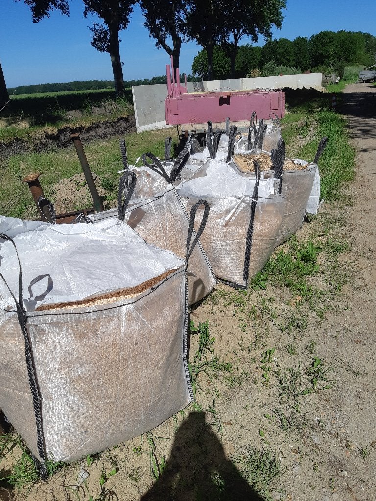 Zaagsel in Big bags, 500 liter - ong 80-90 kg, Ophalen of Verzenden, Nieuw, Loopwiel of Rad