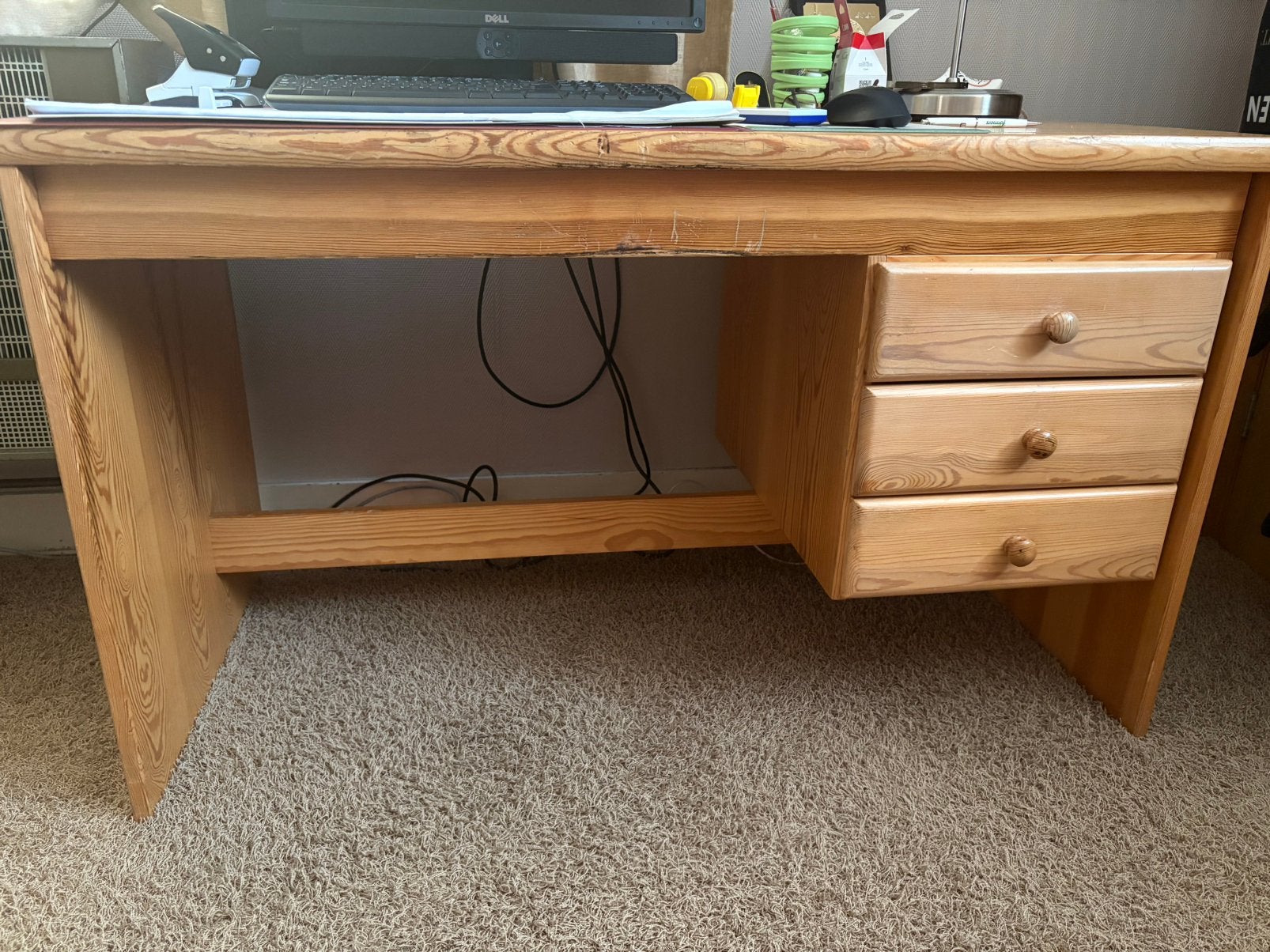 Bureau, Ophalen, Gebruikt, 100 tot 150 cm, Minder dan 100 cm