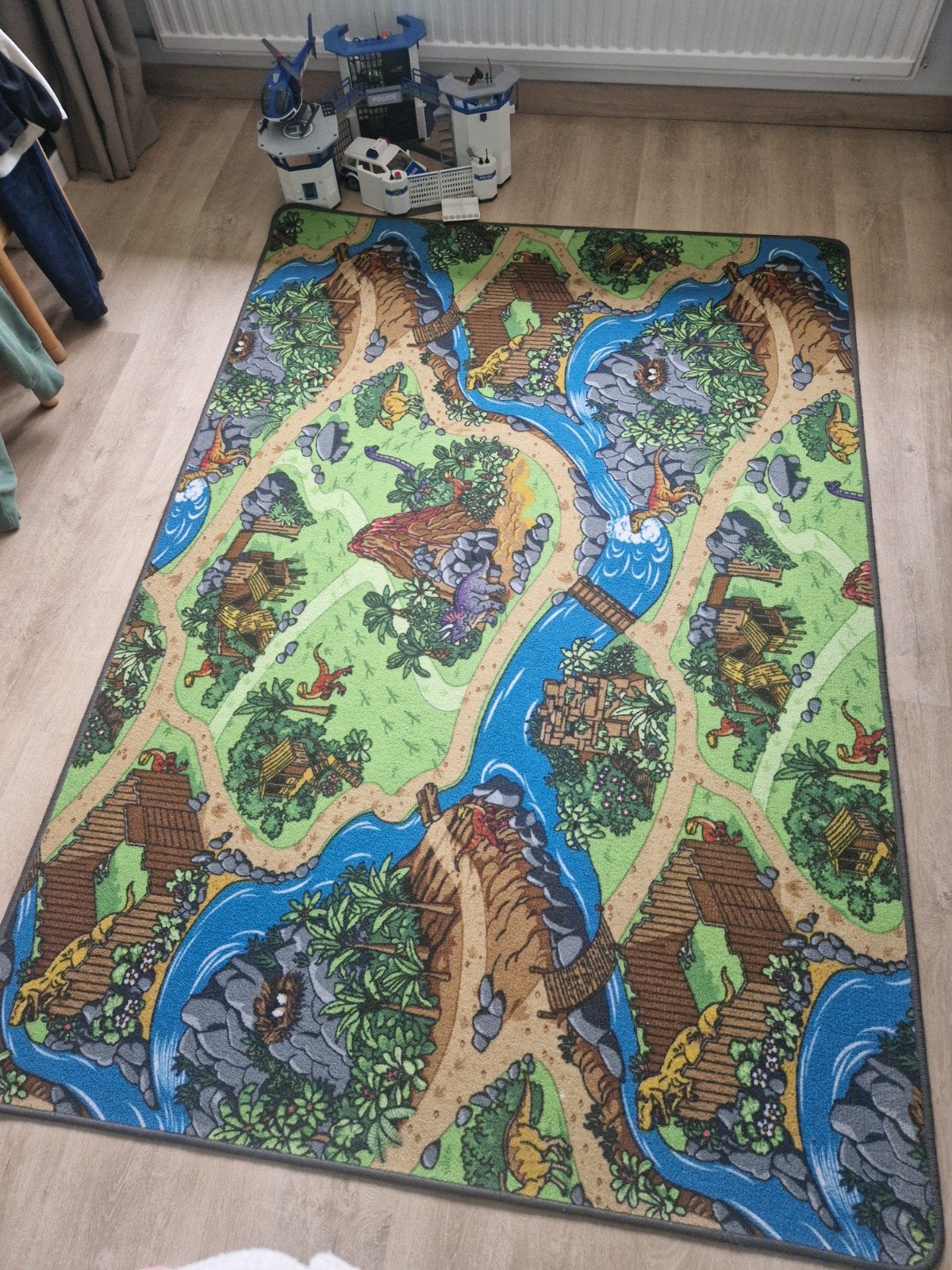 Dino speelkleed 140x200cm, Ophalen, Gebruikt
