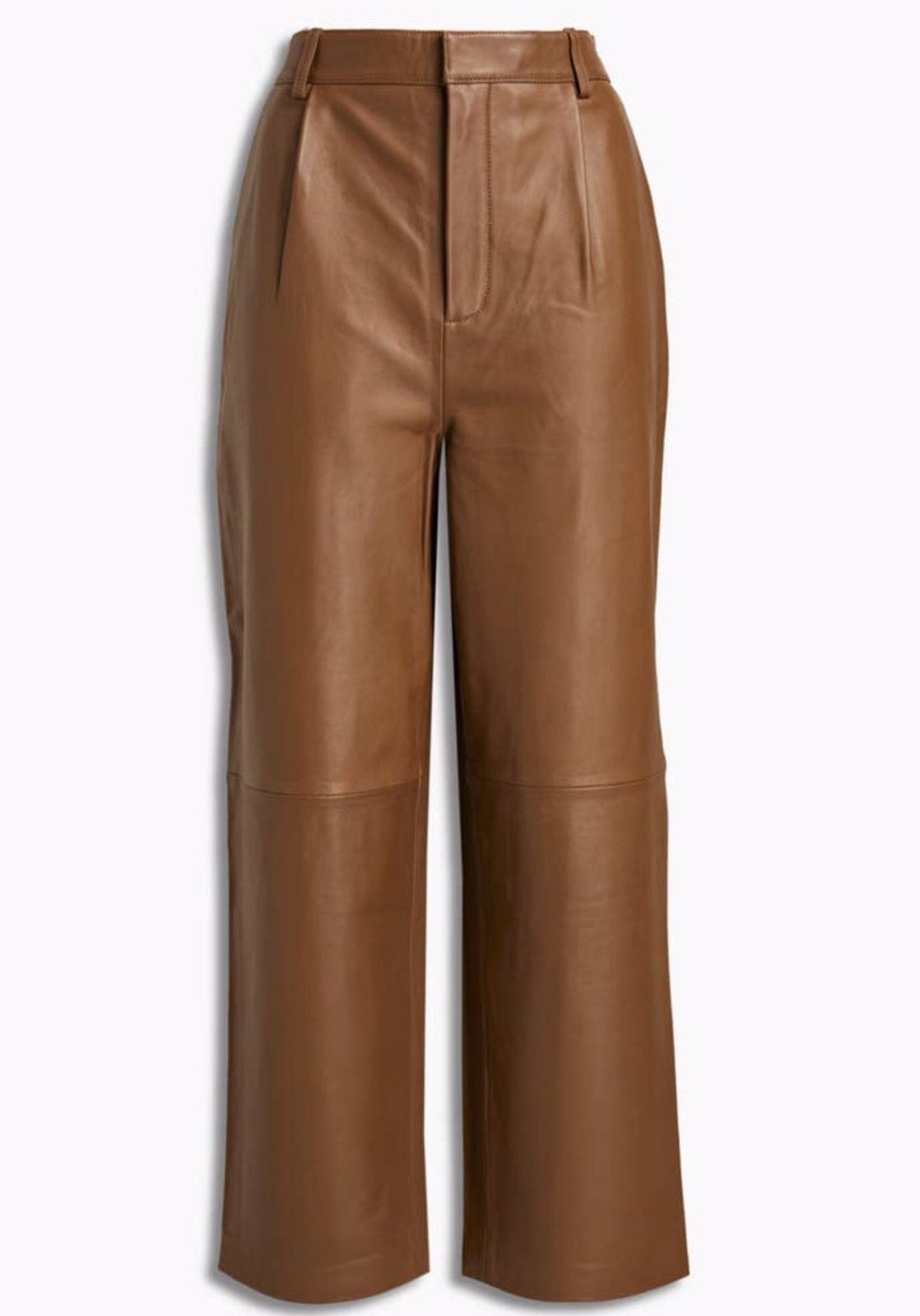 Gestuz lams leren broek, Kleding | Dames, Maat 38/40 (M), Bruin, Ophalen of Verzenden, Zo goed als nieuw