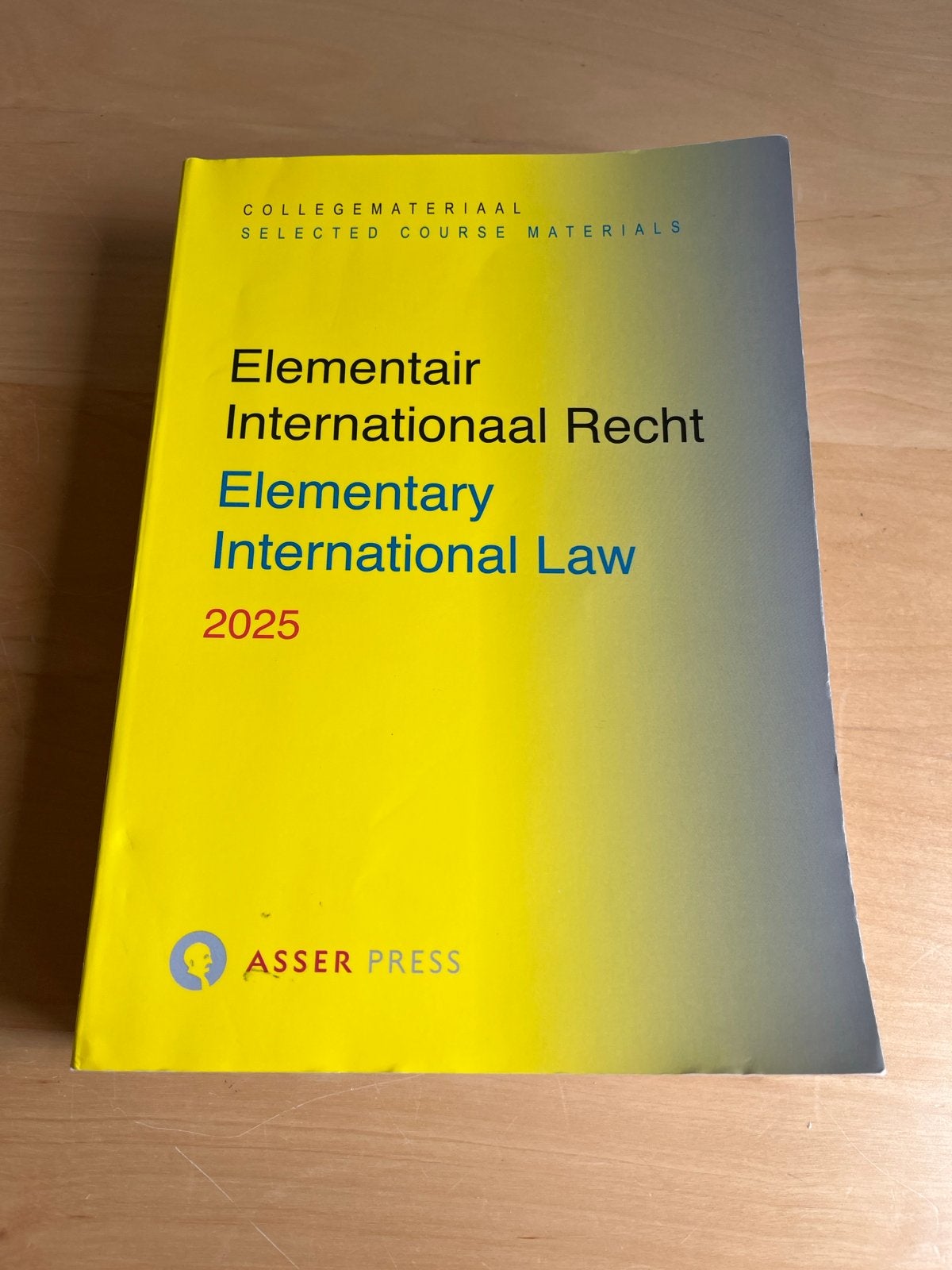 Elementair Internationaal Recht 2025 - Asser Press, Boeken, Ophalen of Verzenden, Gamma, Zo goed als nieuw, WO