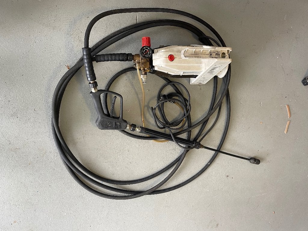 Hogedruk spuit HD 105, Ophalen, Gebruikt, Elektrisch