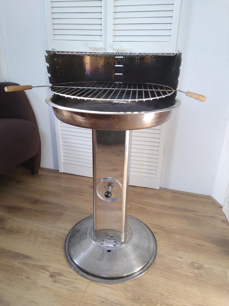 RVS barbeque, Ophalen, Gebruikt