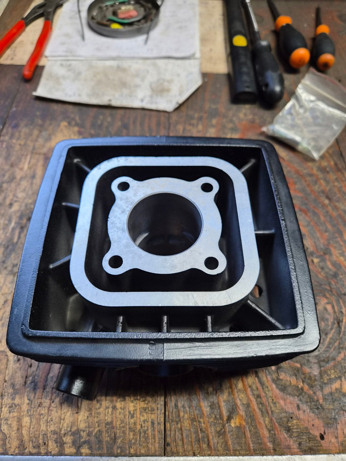 Zundapp ks80 cilinder met kop nieuw 80cc, Ophalen of Verzenden, Nieuw, Cilinder