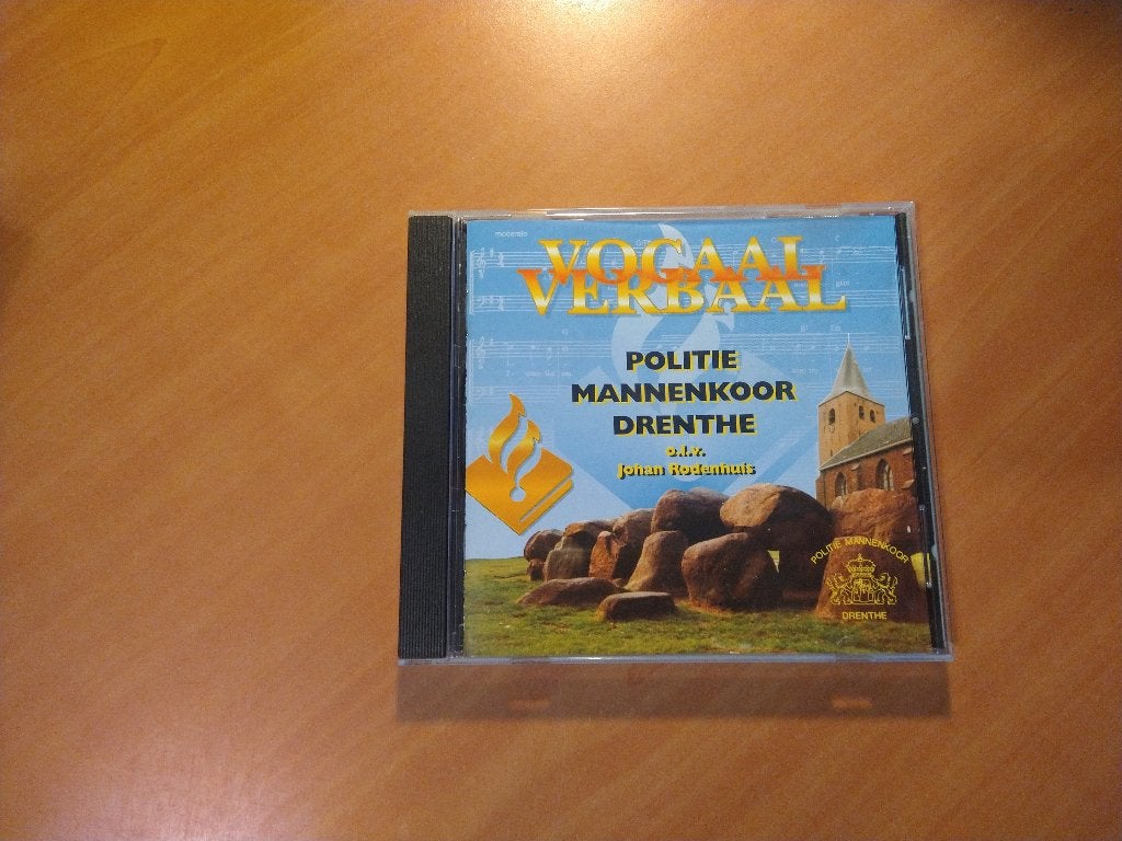CD Vocaal verbaal. Politie Mannenkoor Drenthe, Cd's en Dvd's, Ophalen of Verzenden, Modernisme tot heden, Zo goed als nieuw