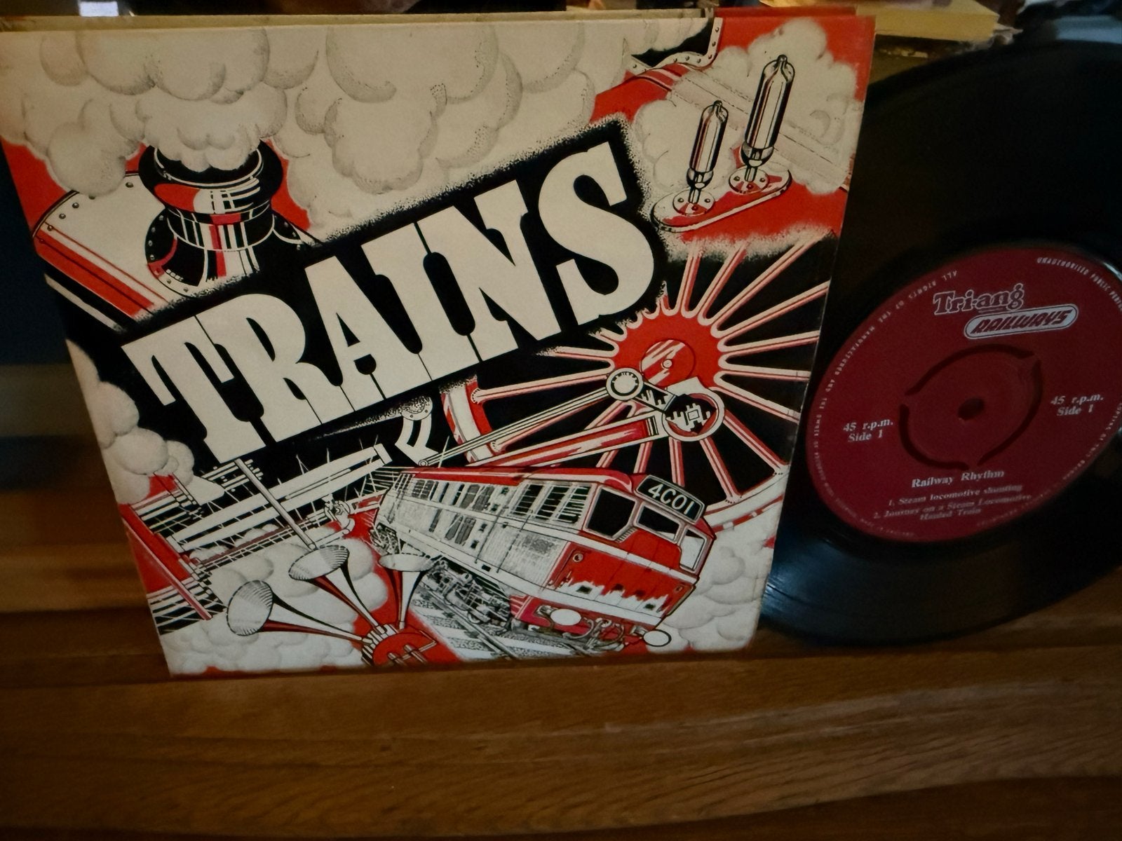 Triang Railways - Railway Rhythm EP (1960) - Treingeluiden, 7 inch, Ophalen of Verzenden, Zo goed als nieuw, Overige typen