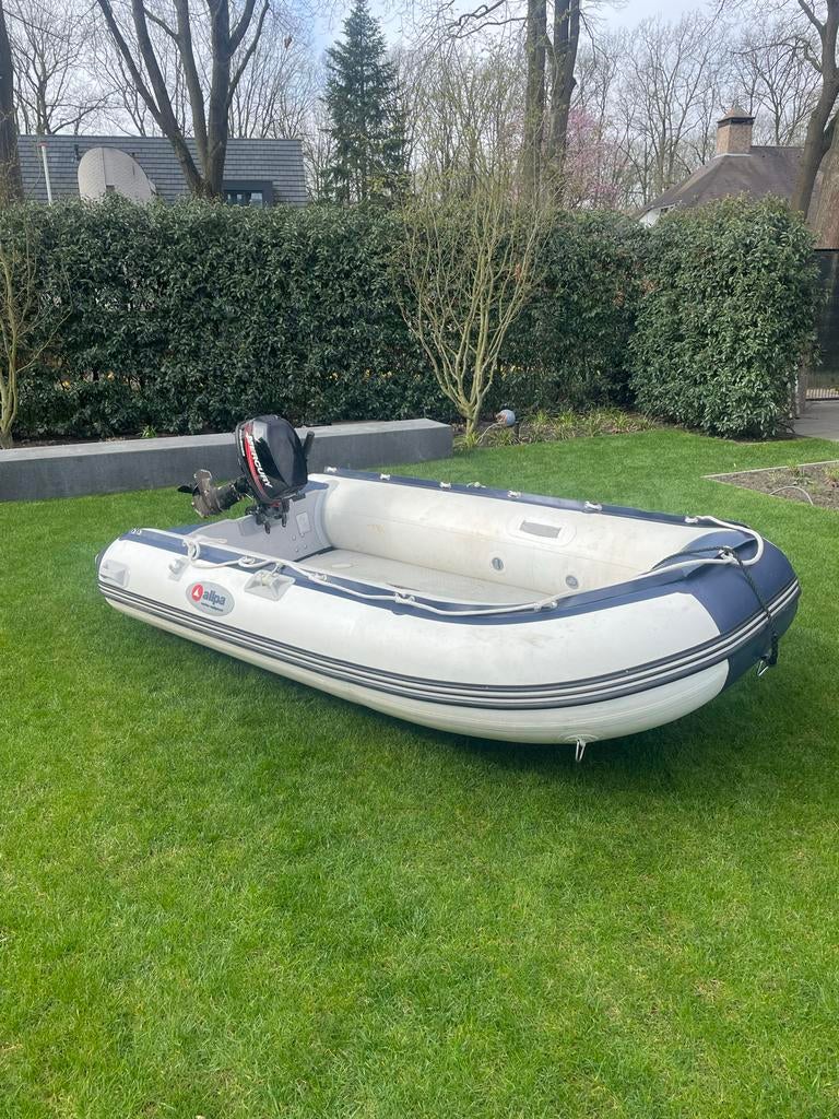 Allpa Marine Rubberboot met Mercury 5pk - Setprijs!, Watersport en Boten, Ophalen, Gebruikt, Benzine, Airdeck