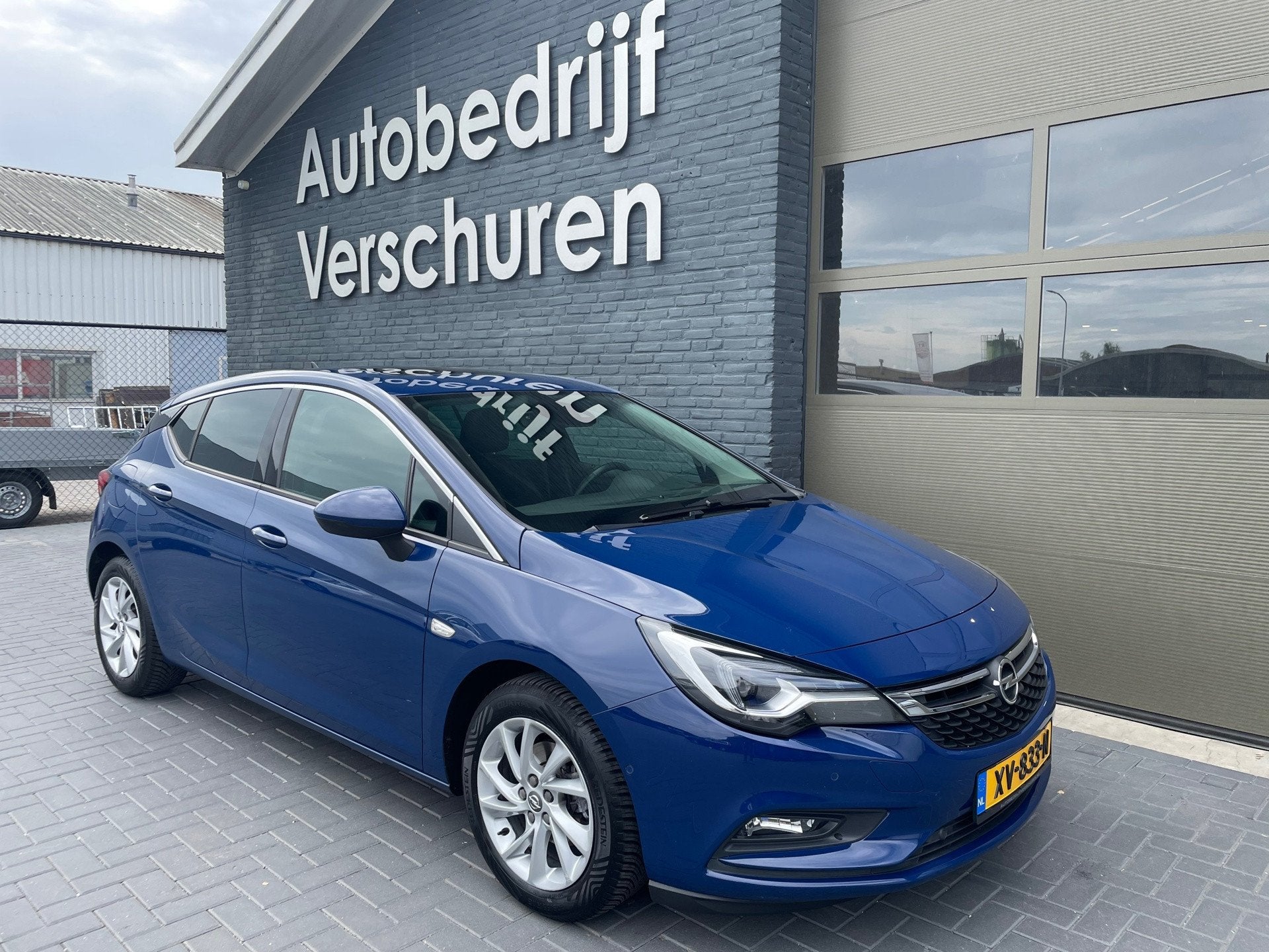 Opel Astra 1.0 Turbo Innovation pano stoel + stuurverwarming, Gebruikt, Euro 6, Blauw, 610 kg