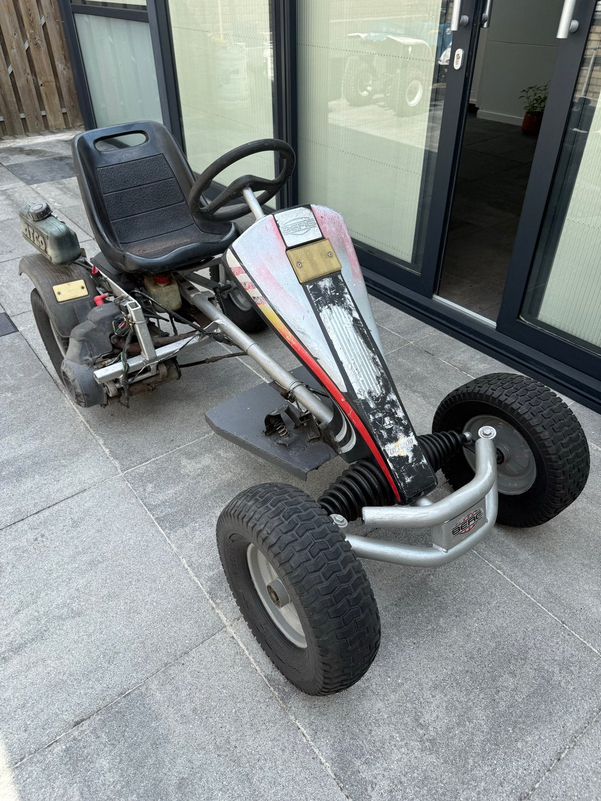 Unieke BERG skelter met benzinemotor | Custom gebouwd, Ophalen, Gebruikt, Berg, Motor
