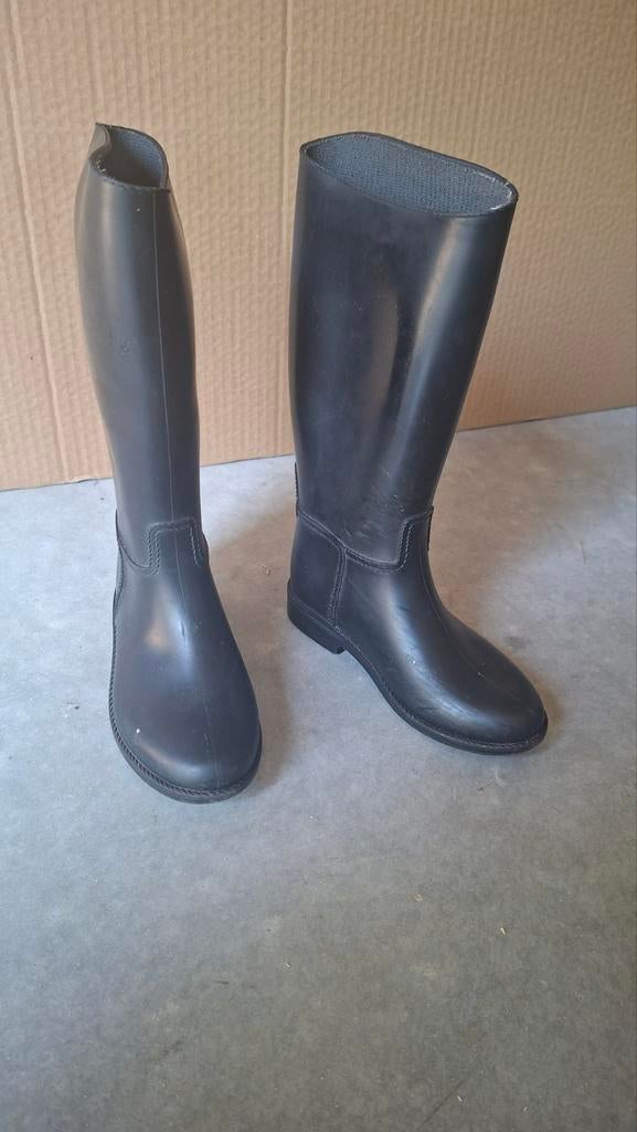 Paardrijlaarzen rubber maat 28, Dieren en Toebehoren, Ophalen of Verzenden, Zo goed als nieuw, Kinderen, Schoeisel