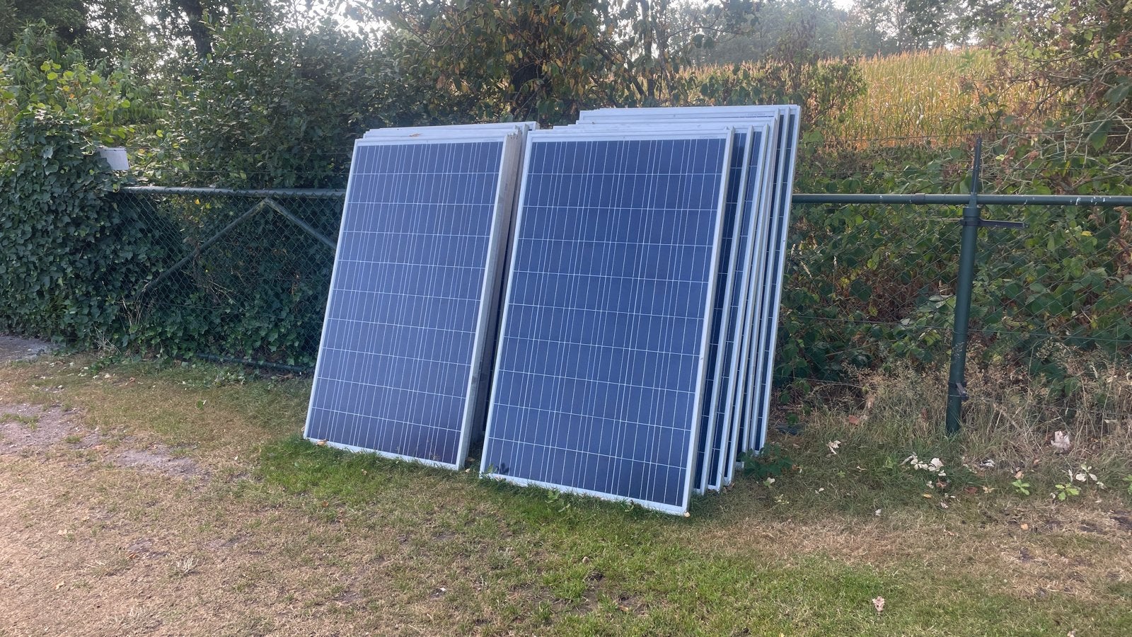 Zonnepanelen met SolarMax omvormers - Conergy PowerPlus 240P, Doe-het-zelf en Verbouw, Zonnepanelen en Toebehoren, Ophalen, Gebruikt