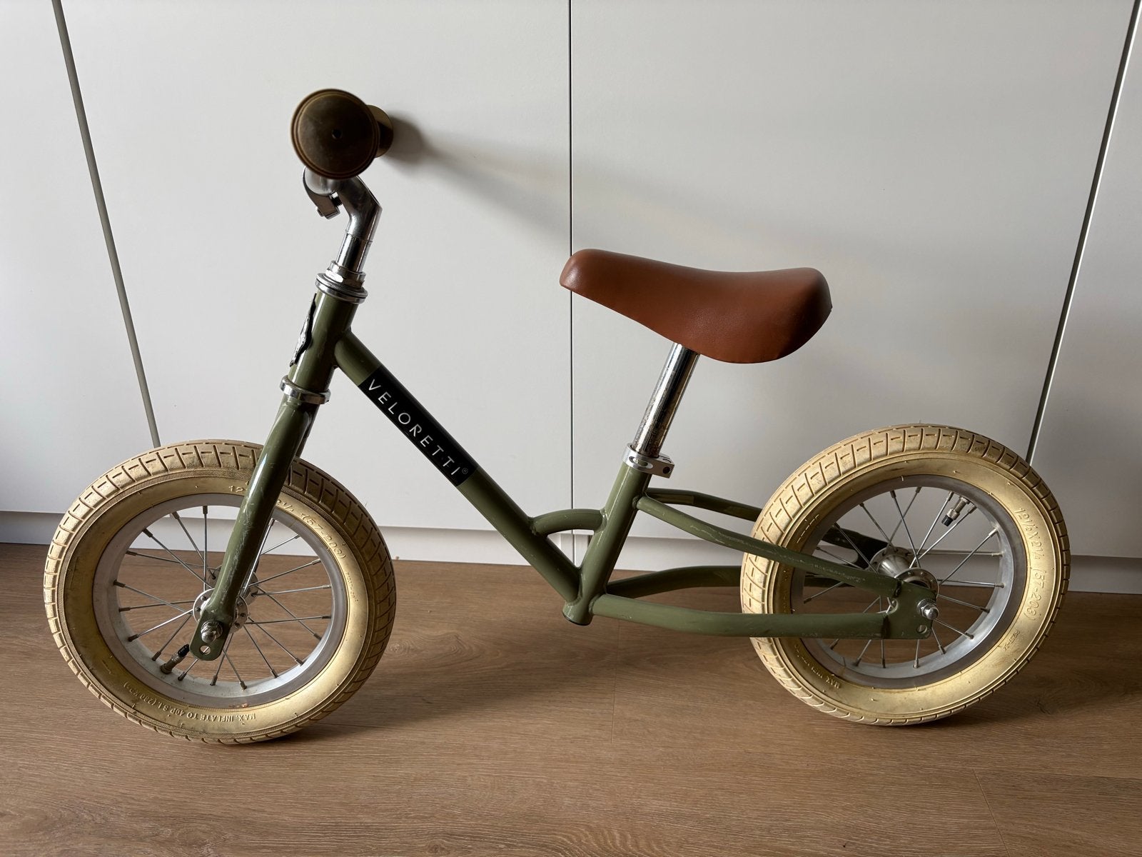 Veloretti loopfiets groen, Fietsen en Brommers, Fietsen | Kinderfietsjes, Ophalen, Gebruikt, Minder dan 16 inch
