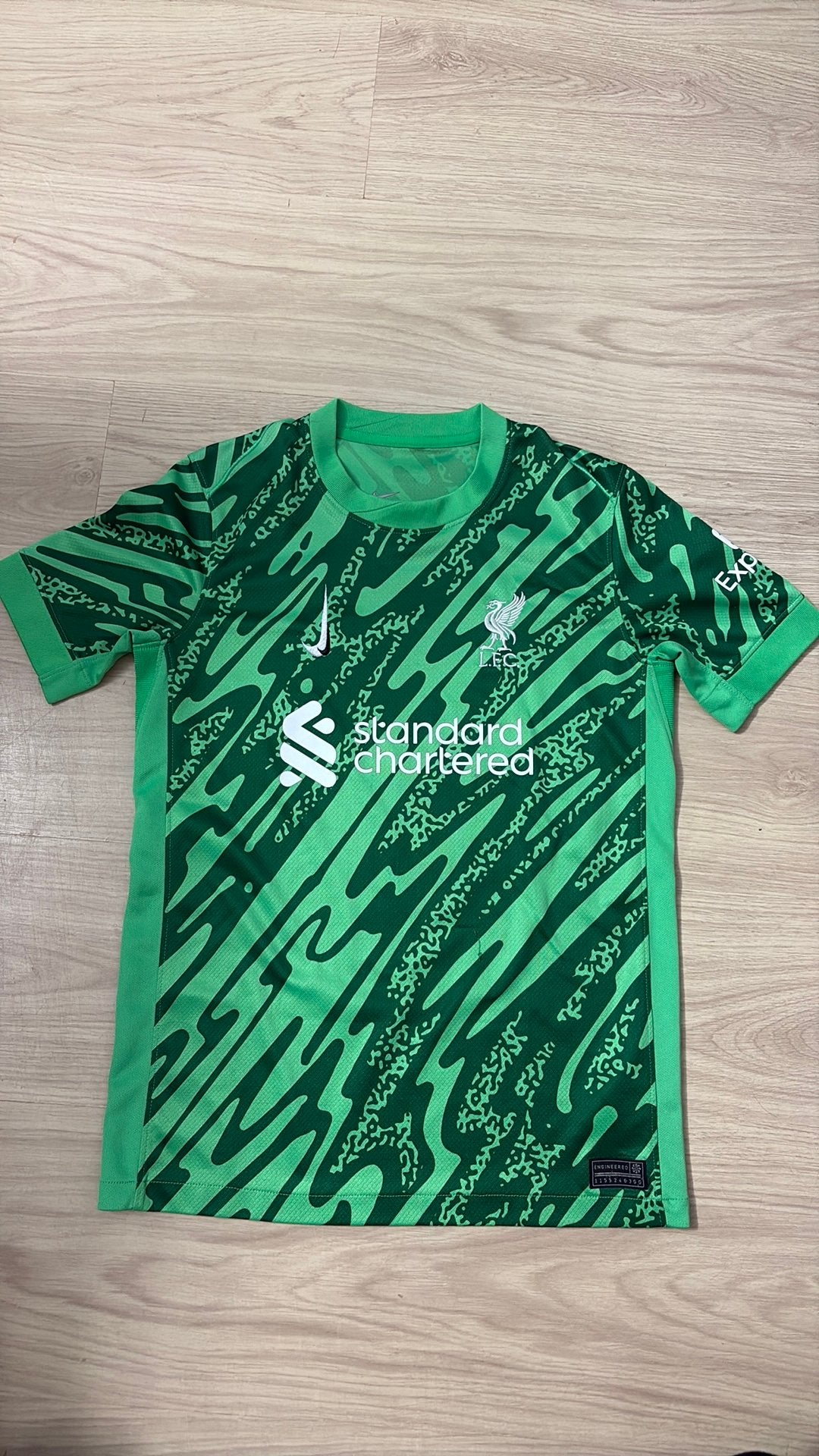 Nike L.F.C. Voetbalshirt Liverpool 152, Ophalen of Verzenden, Gebruikt, Jongen of Meisje, Sport- of Zwemkleding