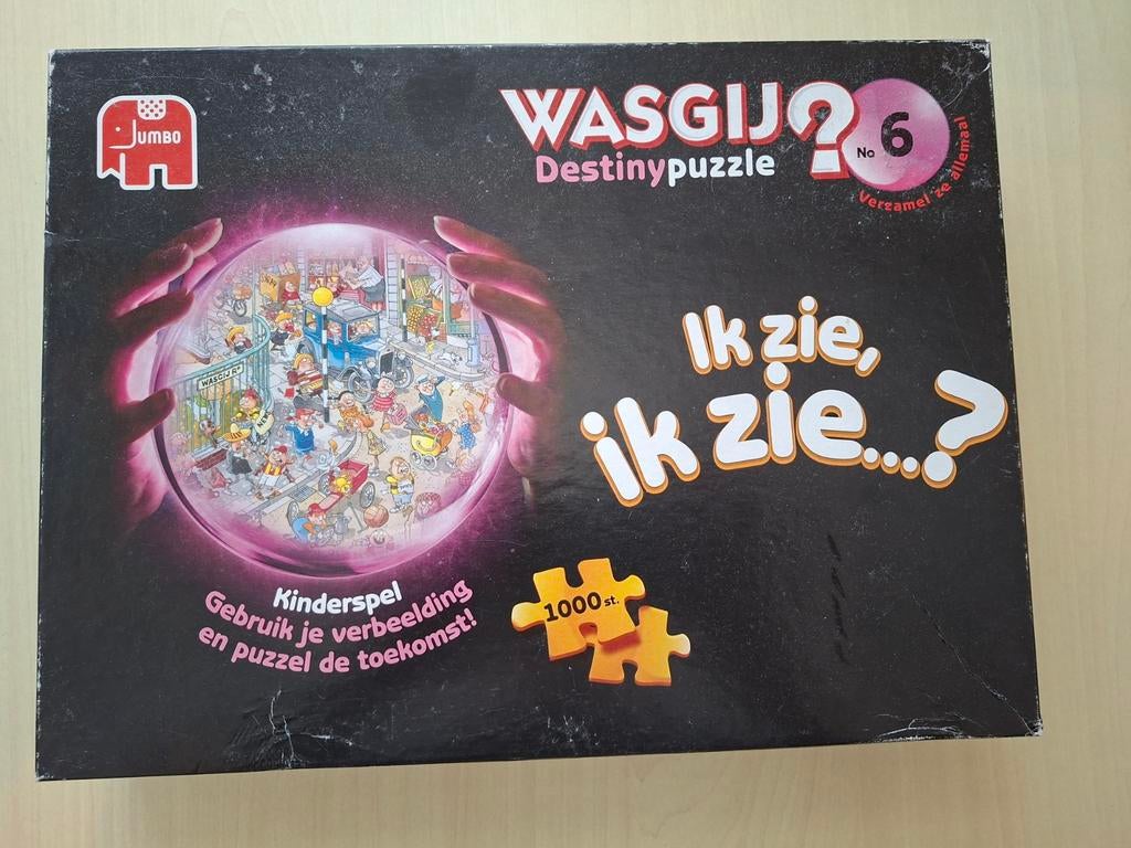 Wasgij puzzel, Wat als puzzel, Ophalen