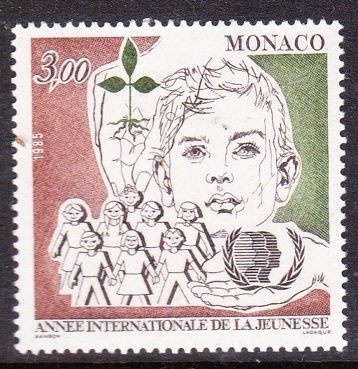 Monaco 1985 pf mi 1699, Ophalen of Verzenden, Monaco, Postfris