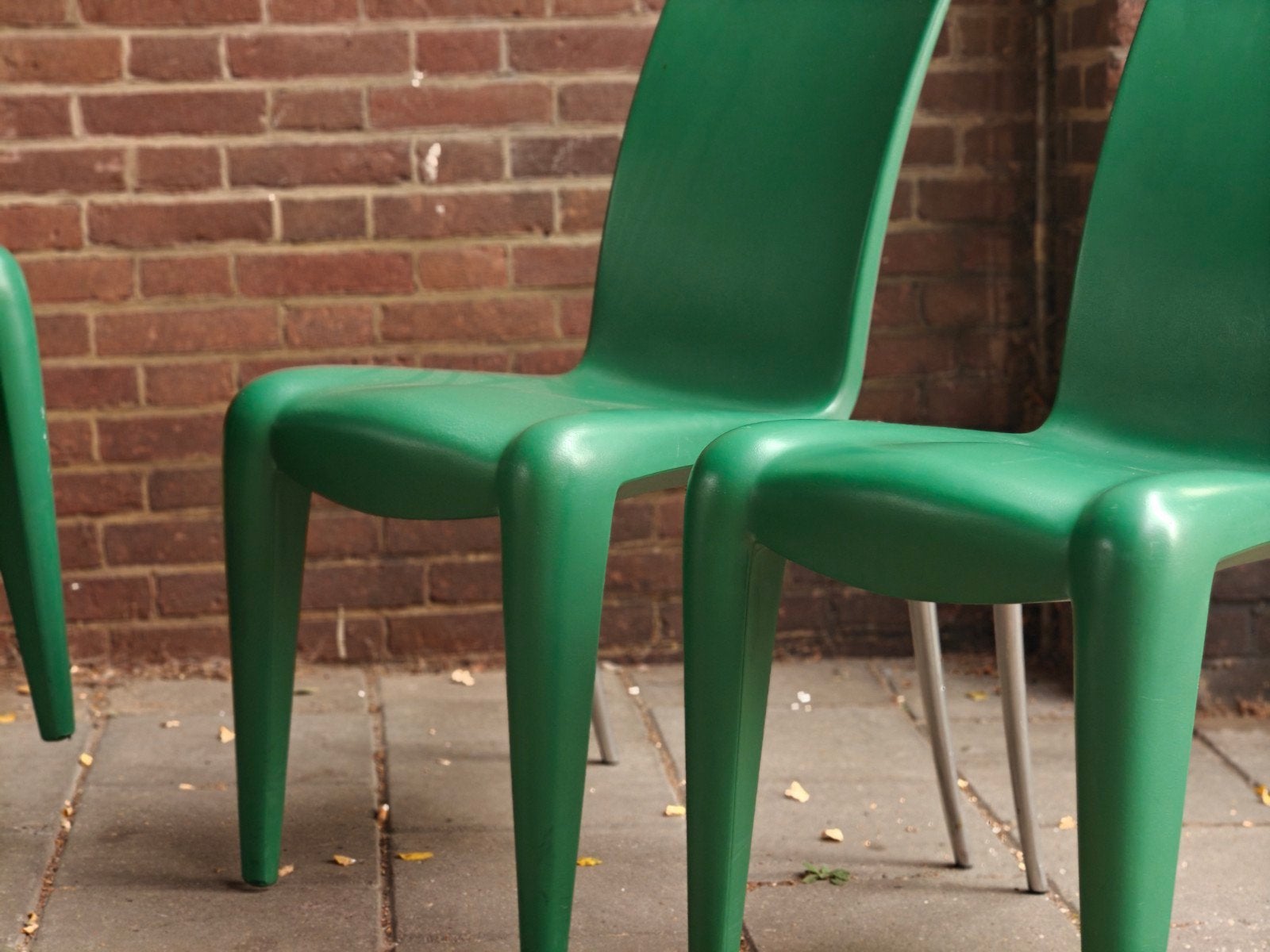 8x Vitra Louis 20 – Philippe Starck – groene designstoelen, Kunststof, Gebruikt, Overige kleuren, Ophalen of Verzenden
